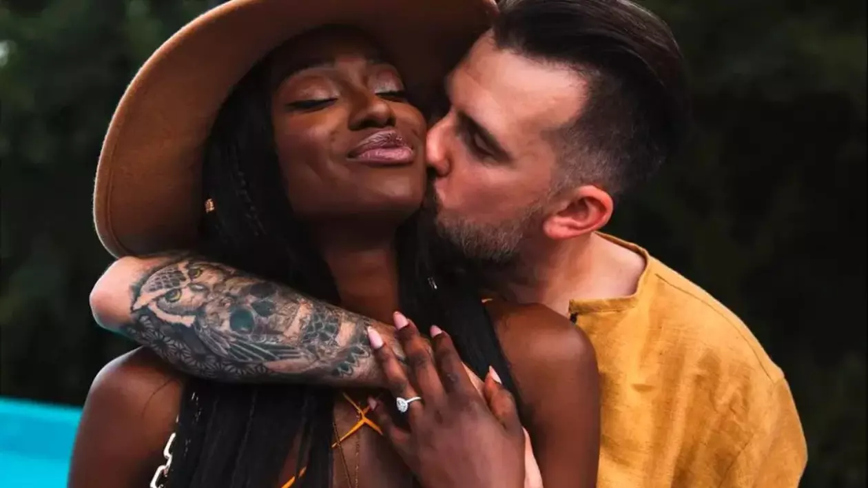 Florin Ristei și Naomi Hedman