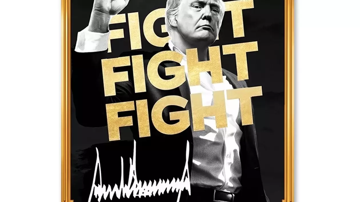 monedă Trump