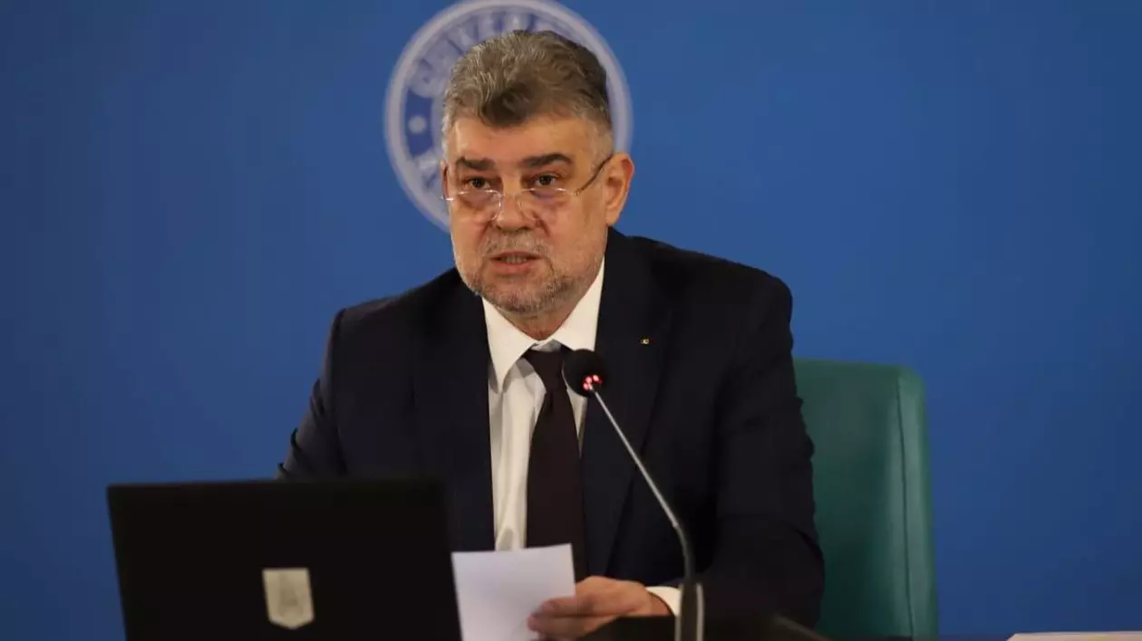 Marcel Ciolacu, premierul României, ședință de Guvern 28 ianuarie 2025