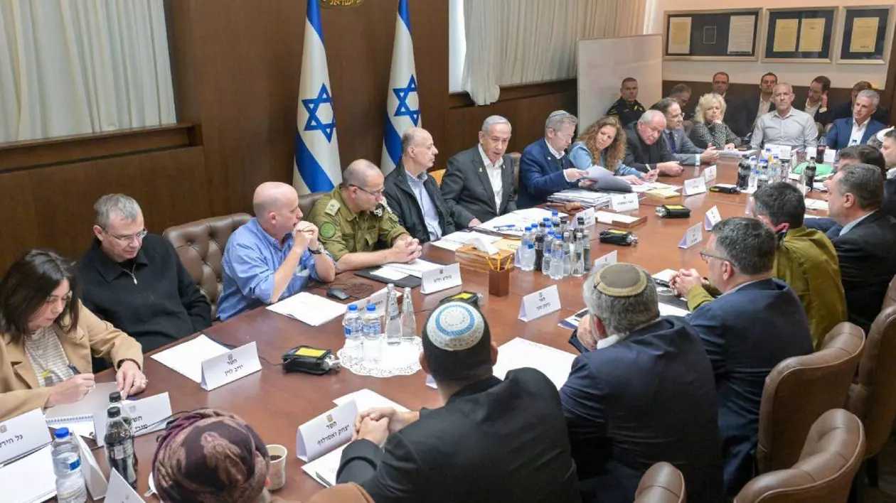 consiliu securitate israel, mai multi membri in timpul unei sedinte