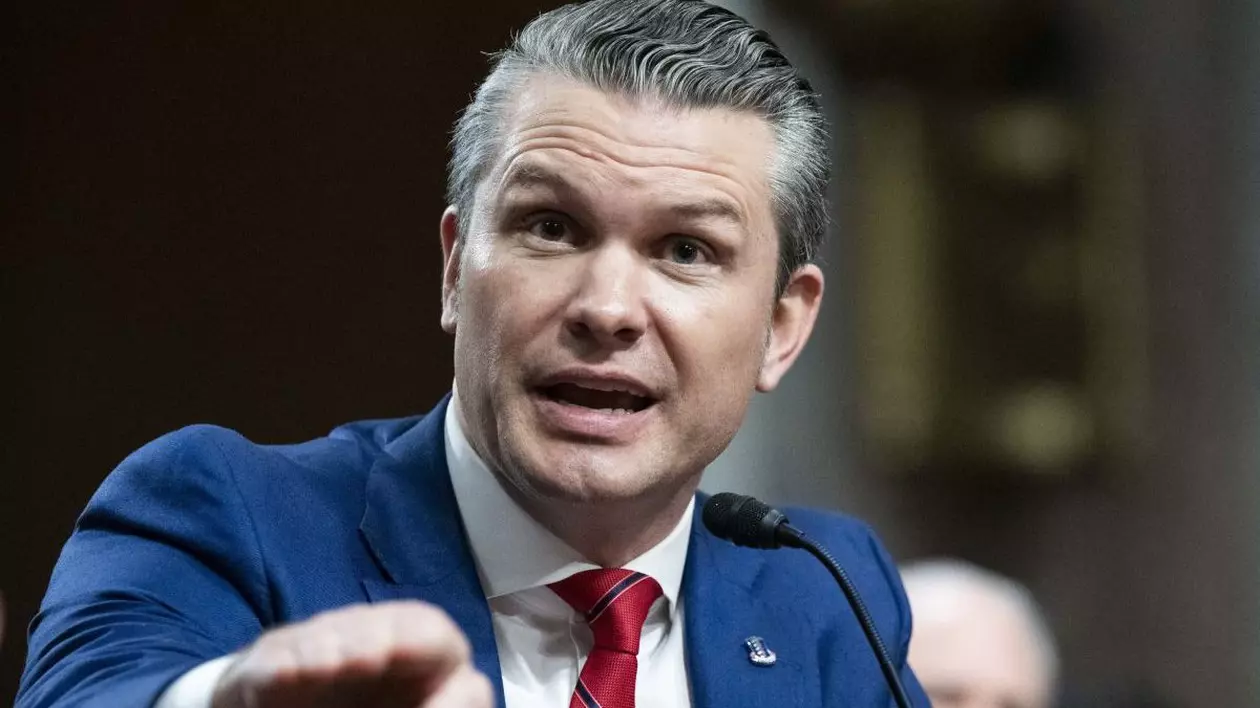 Pete Hegseth, nominalizat la funcția de secretar al Apărării, vorbește la audierea de nominalizare a Comitetului pentru Servicii Armate din Senat la Capitoliul S.U.A, din 14 ianuarie 2025, Washington. Foto: Hepta