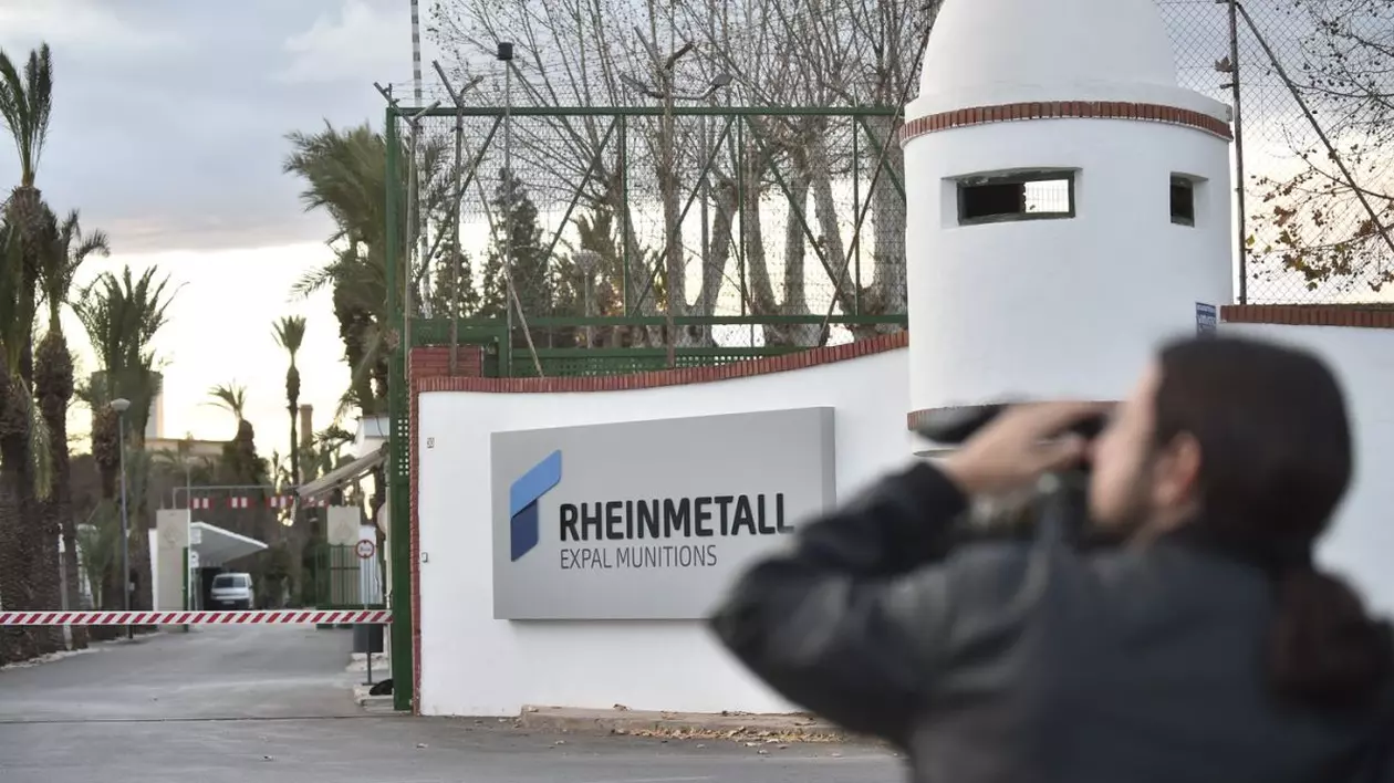 Explozie puternică la o fabrică de muniție germană din Spania