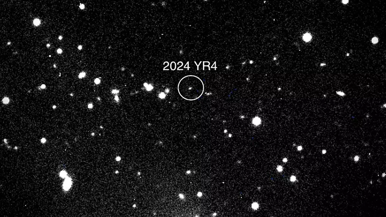 Astronomii supraveghează un mic asteroid botezat 2024 YR4