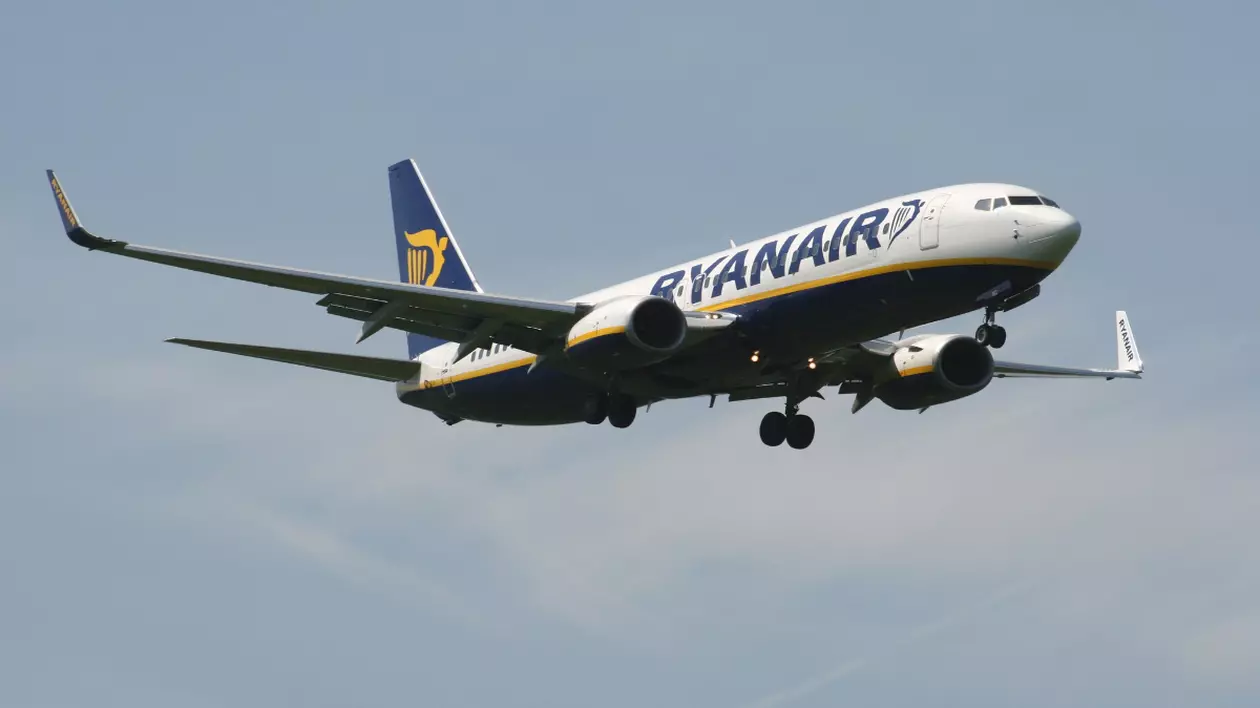 un avion Ryanair