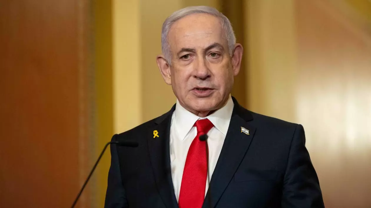 Benjamin Netanyahu la întâlnirea cu Donald Trump, Washington D.C., SUA, 7 februarie 2025
