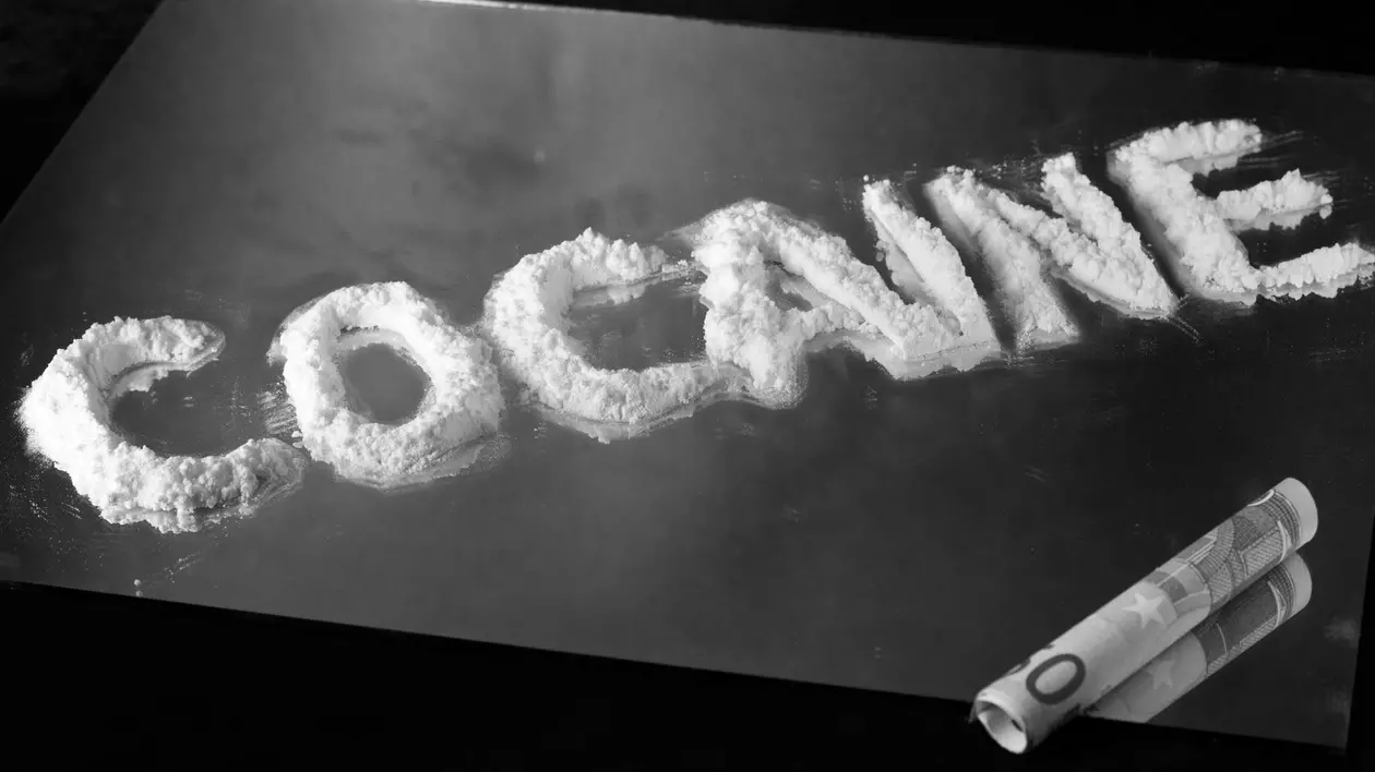 Imagine cu mesajul „cocaină”