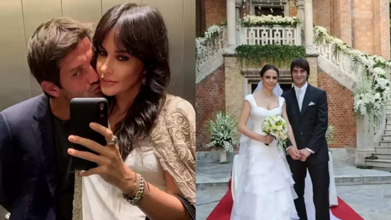 Cristi Chivu și soția Adelina