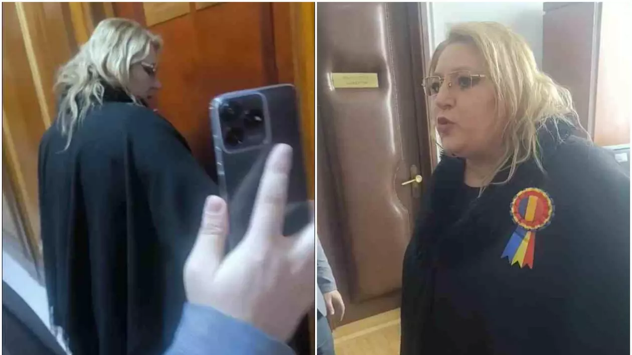 Diana Șoșoacă a năvălit în CCR și i-a căutat pe judecători în birouri. A cerut să nu fie interzisă la prezidențiale, iar un judecător a plecat | VIDEO