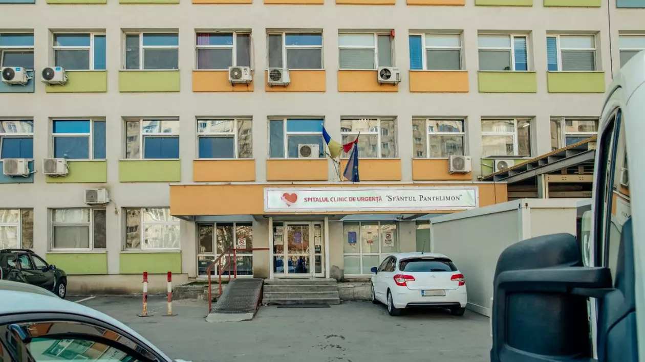 fațadă Spitalul Clinic de Urgenţă „Sfântul Pantelimon”