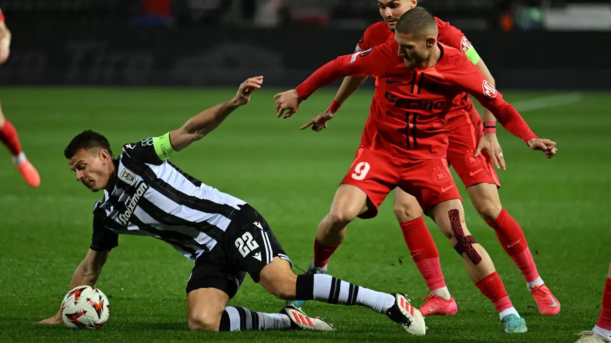 Meciul FCSB - PAOK se vede pe Digi Sport 1 și Prima Sport 1