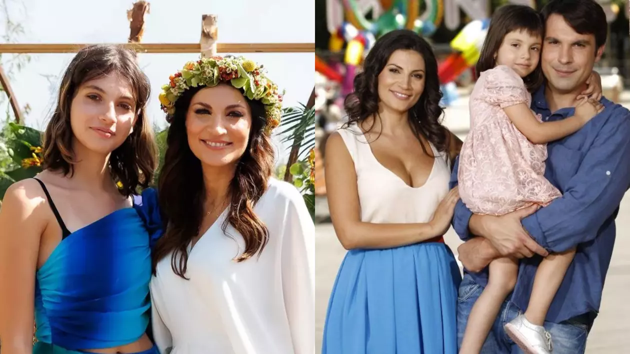Ioana Ginghină și fiica ei, Ruxi