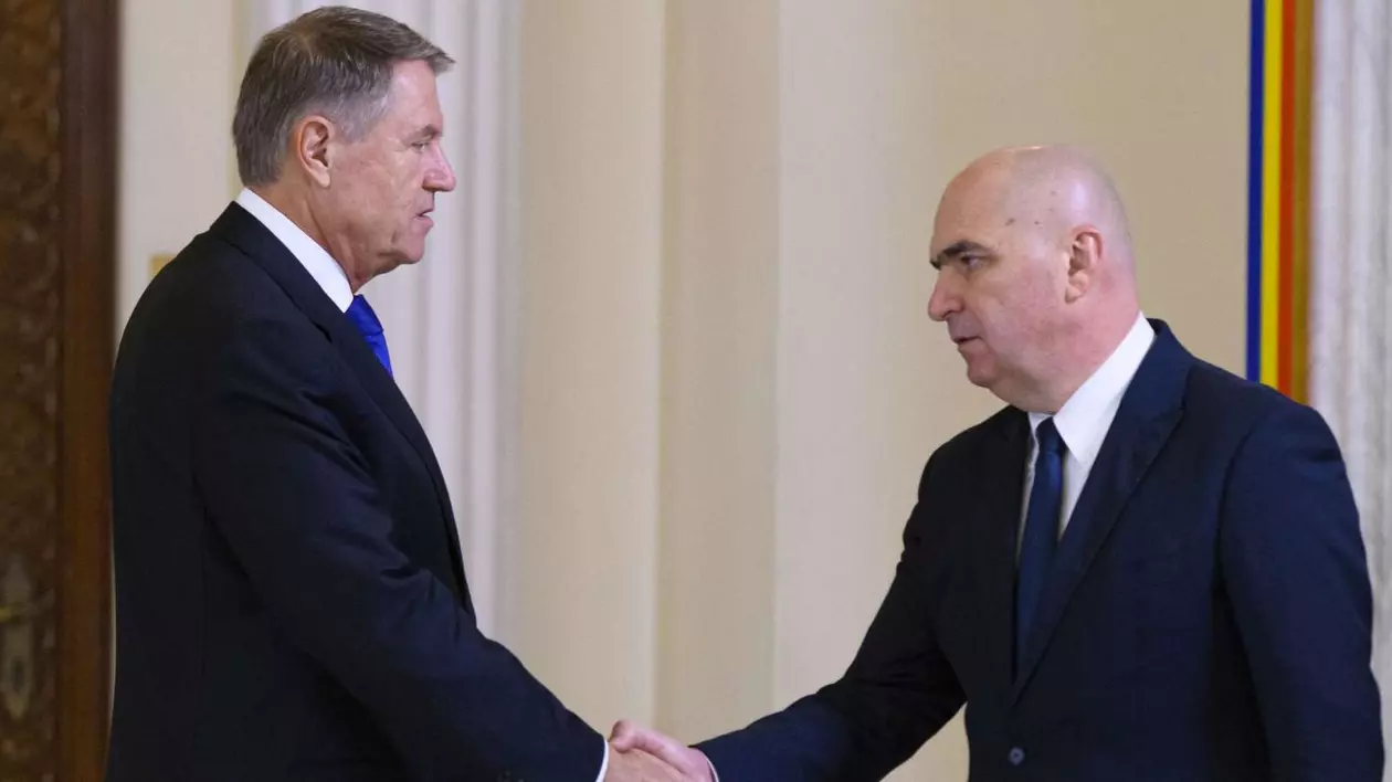 Klaus Iohannis și Ilie Bolojan