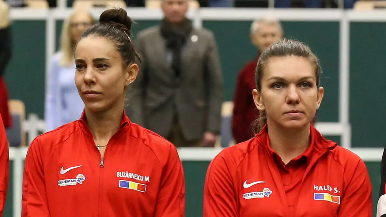 Mihaela Buzărnescu și Simona Halep