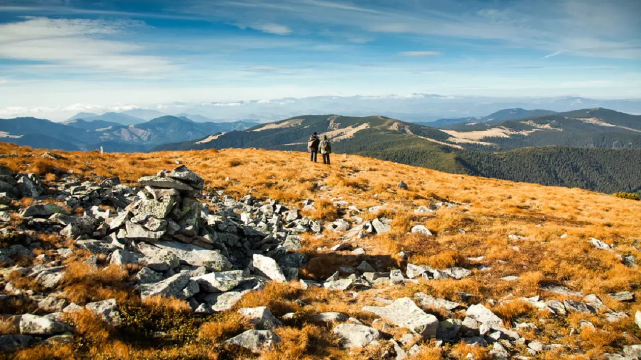 Vedere panoramică din Munții Călimani