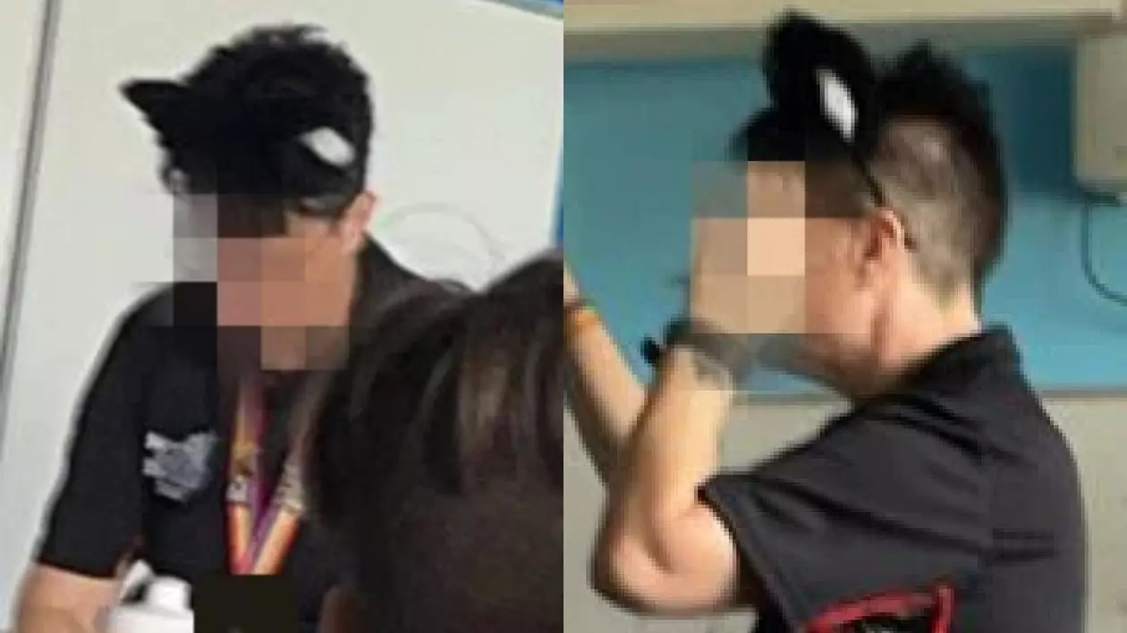 Profesoara din Australia care se identifică drept pisică - are urechi de pisică pe cap