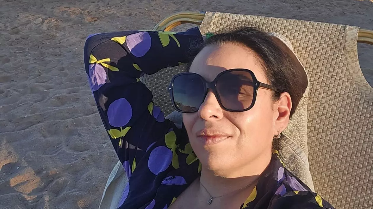 Oana Roman - vacanță în Egipt