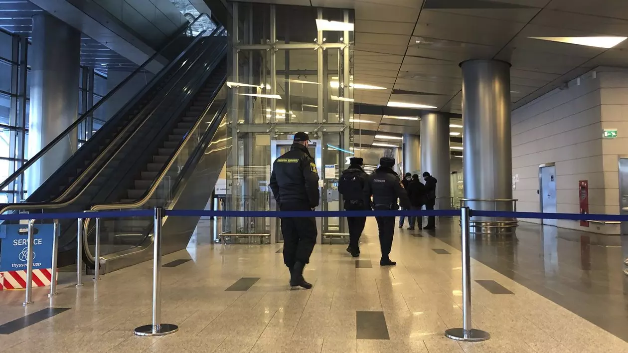Polițiști în Aeroportul Vnukovo din Moscova, Imagine cu caracter ilustrativ Foto: Profimedia