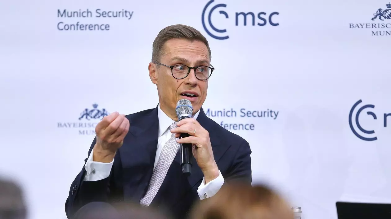 Președintele finlandez Alexander Stubb la Conferința de Securitate de la Munchen Foto: Profimedia