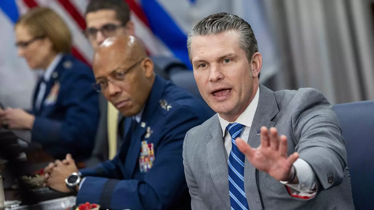 Secretarul american al Apărării, Pete Hegseth