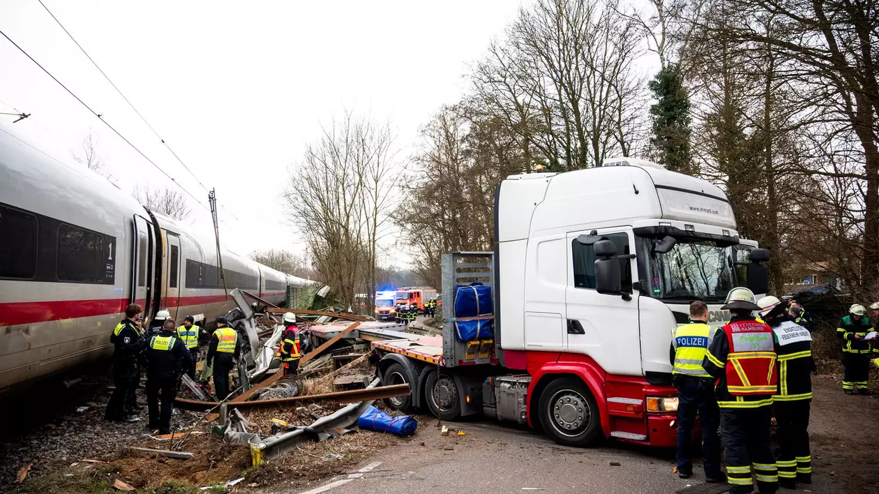 Accident feroviar lângî Hamburg