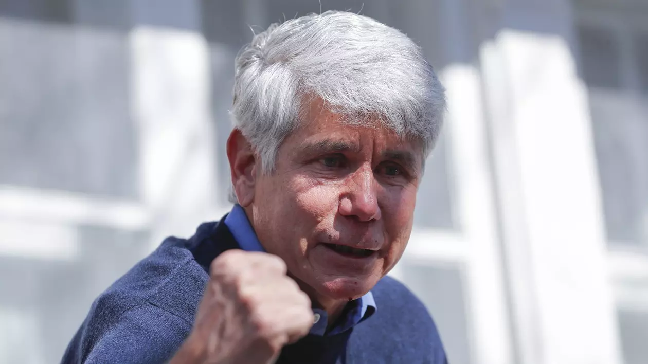 Rod Blagojevich, în februarie 2020, după ce a scăpat de închisoare datorită lui Donald Trump Foto: Profimedia