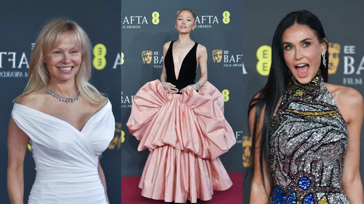 Vedete pe covorul roșu la premiile BAFTA 2025