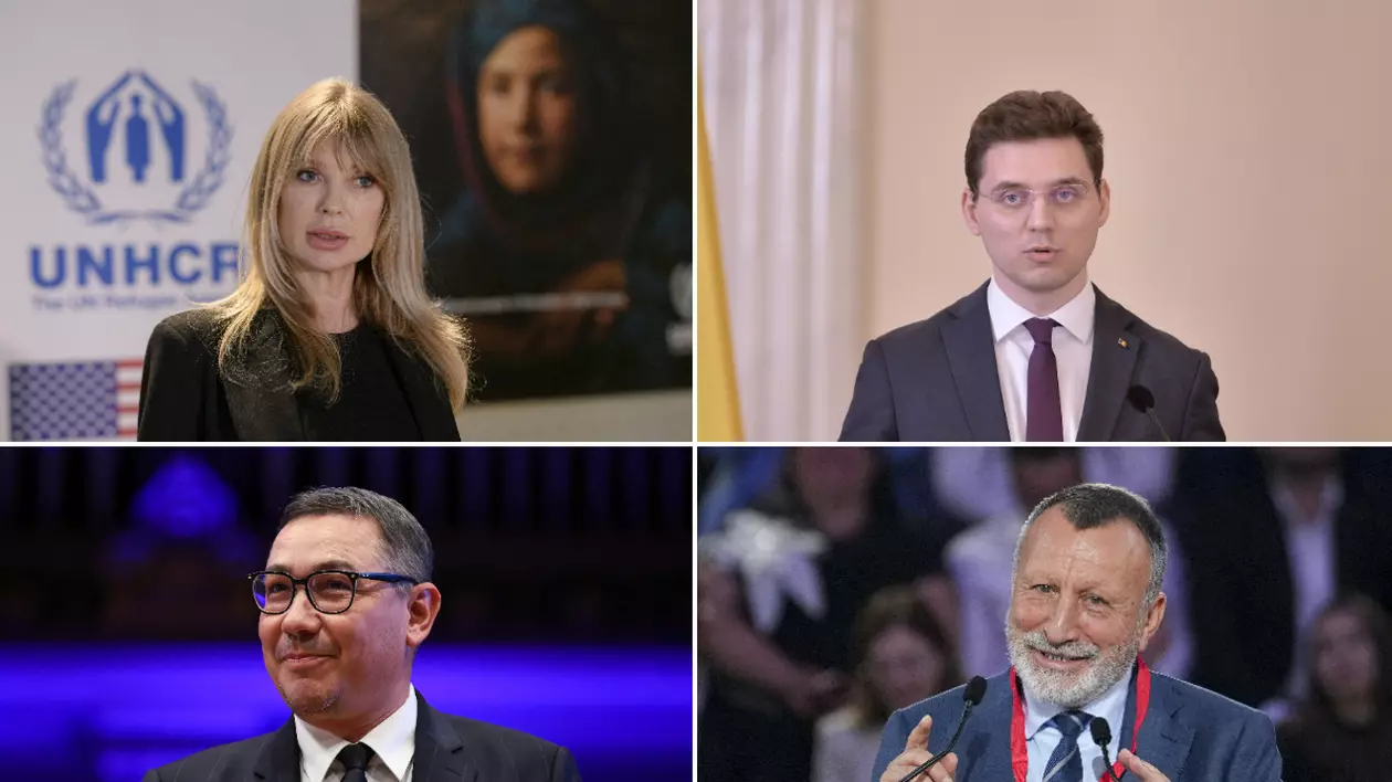 Victoria Stoiciu _ Victor Negrescu _ Victor Ponta și Paul Stănescu. foto hepta, agerpres