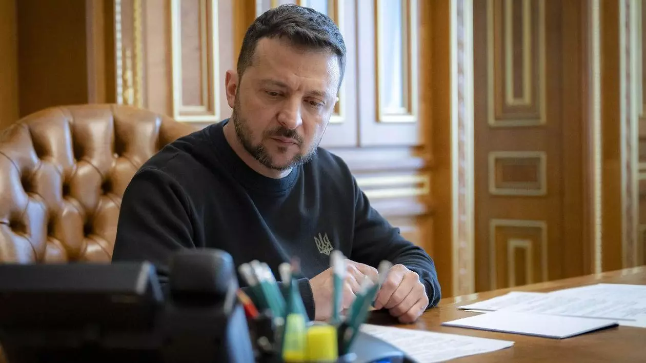 Volodimir Zelenski, președintele Ucrainei