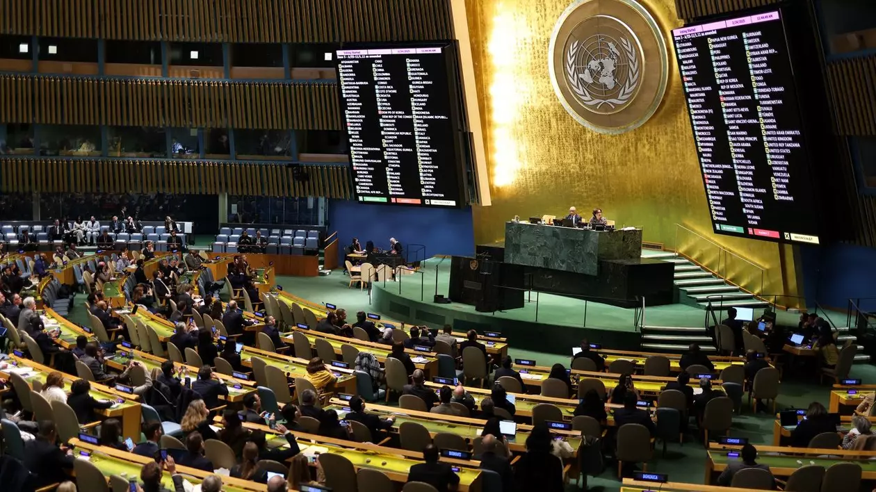 Vot la Adunarea Generală a ONU la trei ani de război în Ucraina Foto: Profimedia
