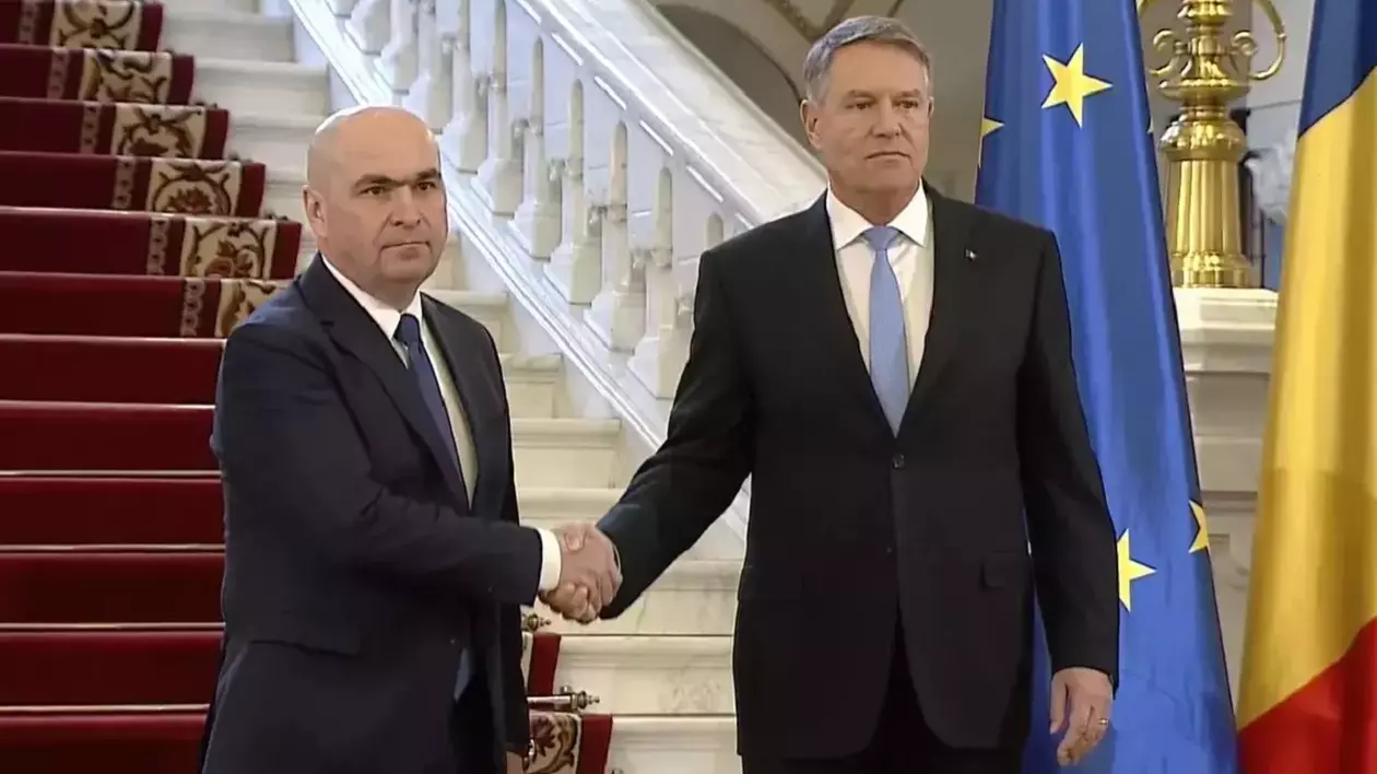 Ultimele cuvinte pe care Klaus Iohannis i le-a spus succesorului său, Ilie Bolojan: „Mult succes, să aveți grijă de România!”