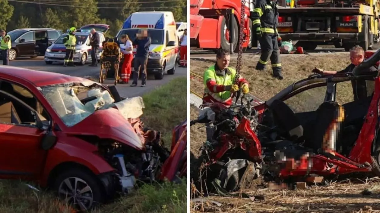 Două accidente aproape identice în care au murit un frate și o soră la interval de 2 ani, Stanga, accident soră, Dreapta, accident frate Foto: Bild.de