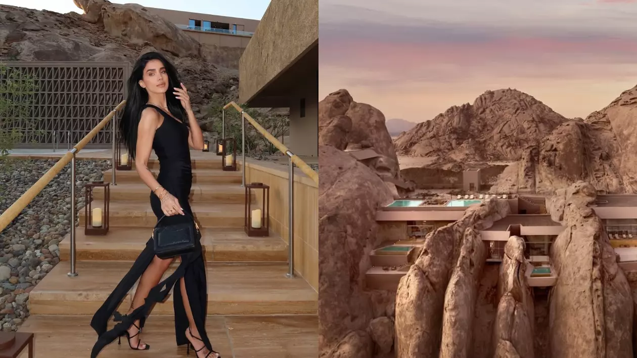 Adelina Pestrițu, vacanță în Arabia Saudită