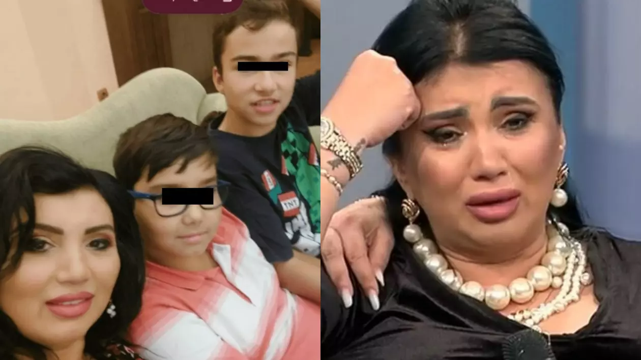 Adriana Bahmuțeanu și copiii