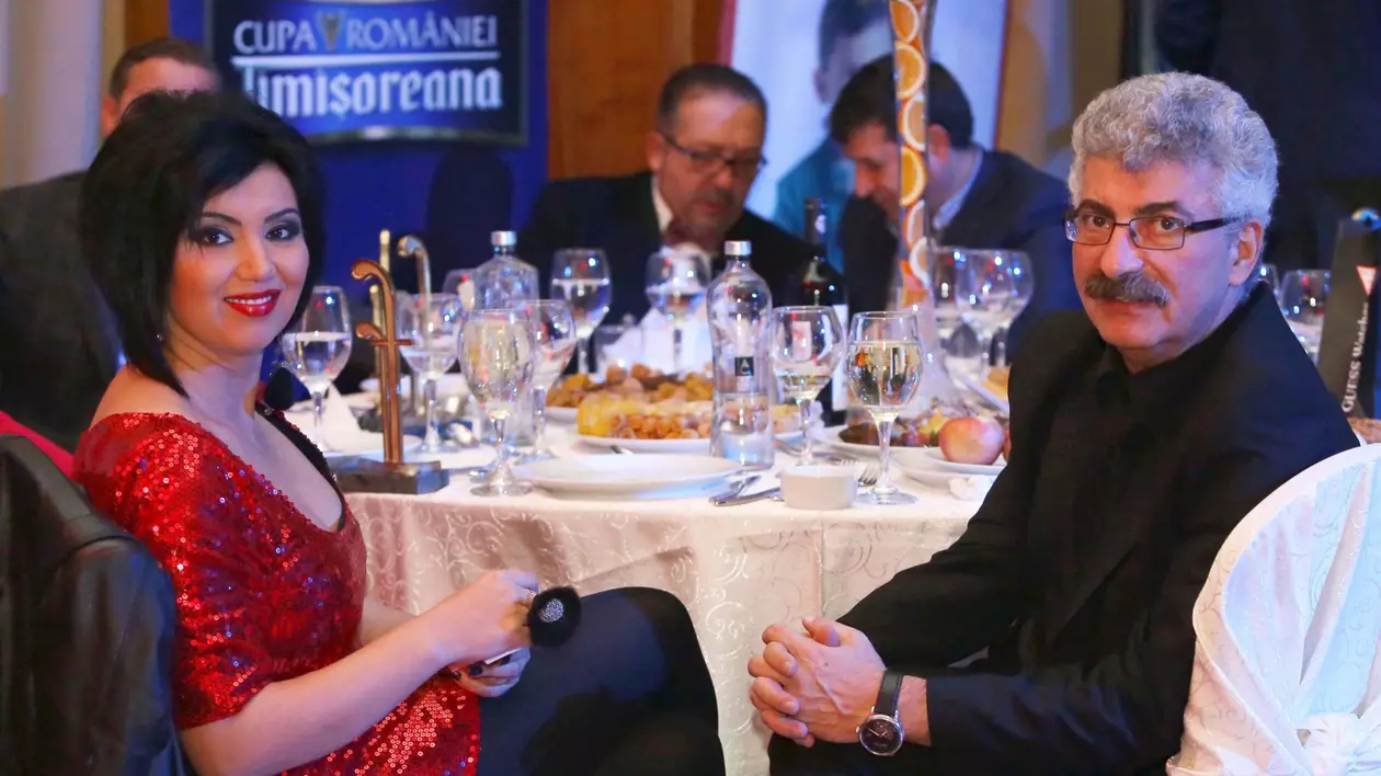 Adriana Bahmuțeanu și Silviu Prigoană, în anul 2014