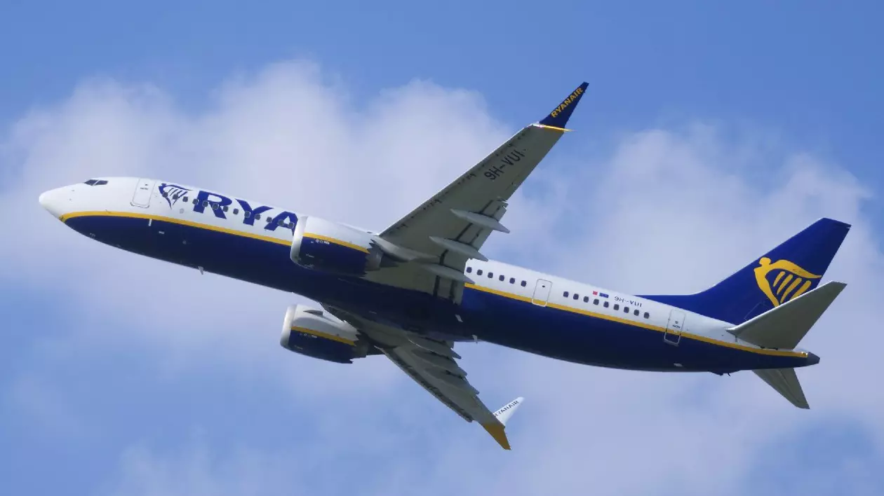 Un avion Ryanair