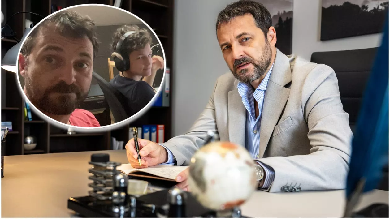 Andrei Aradits a vorbit despre relația cu fiul lui, Eric