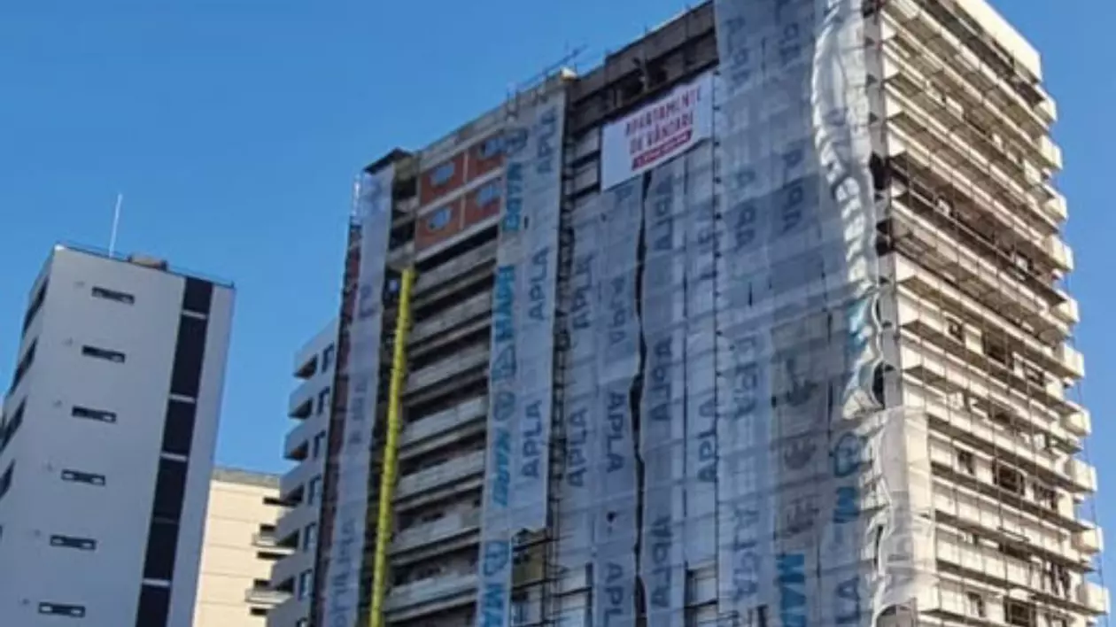 Ansamblu de blocuri în constrcție Iași