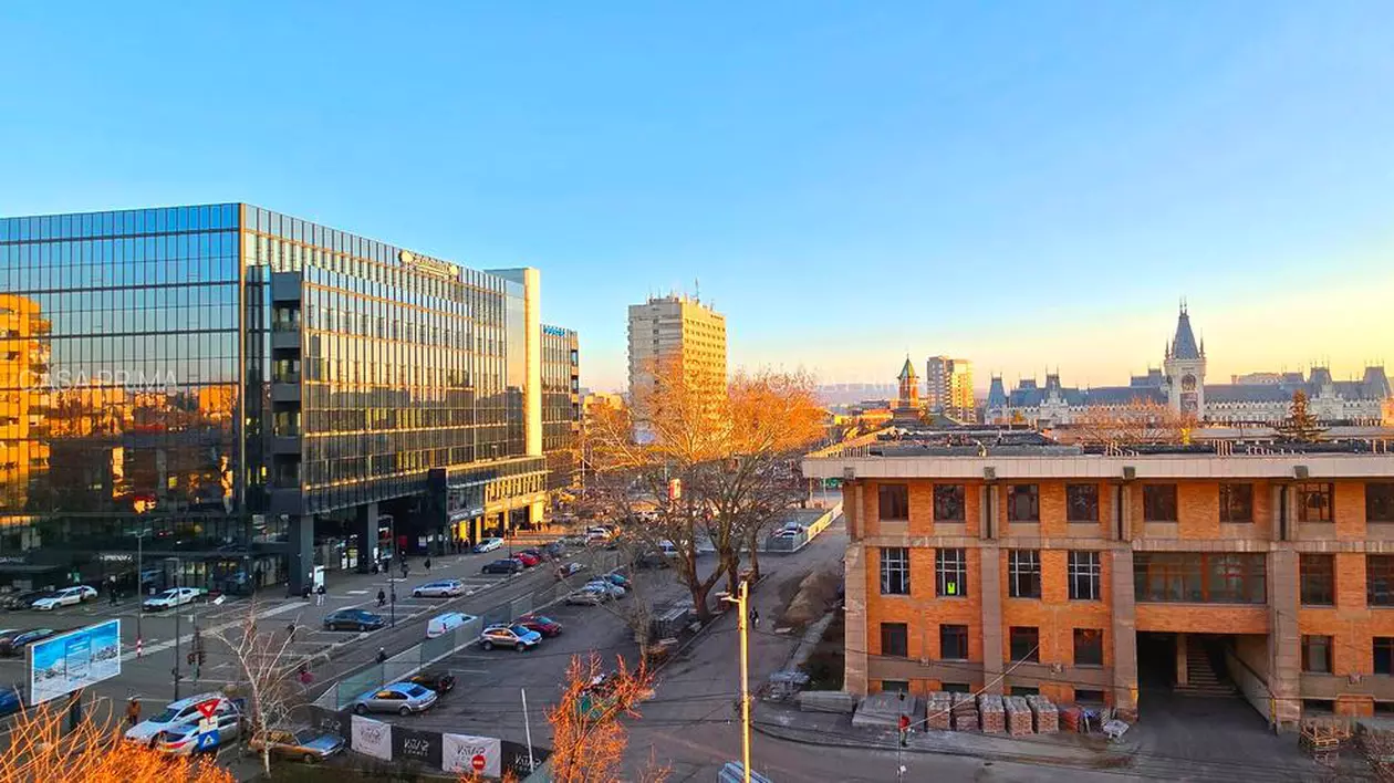 Vedere dintr-un apartament din Iași