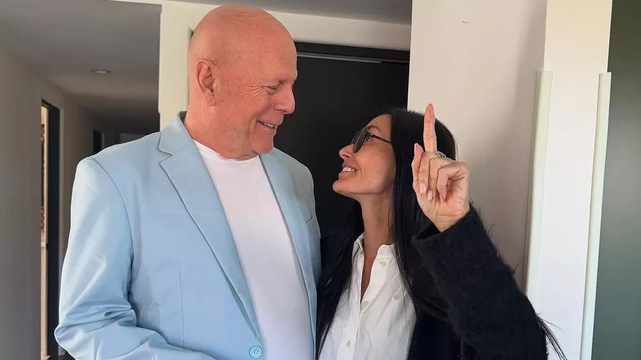 Bruce Willis și Demi Moore