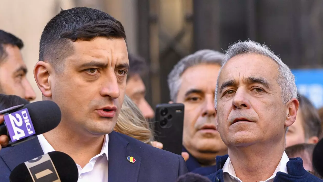 George Simion și Călin Georgescu