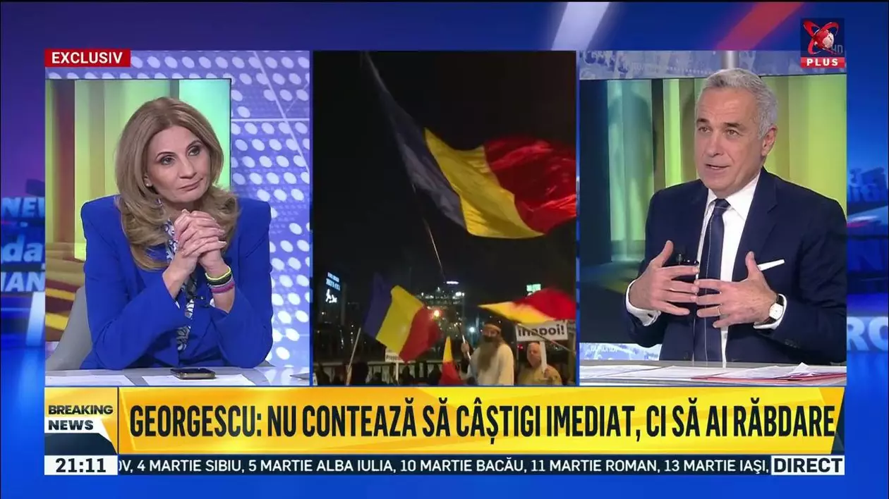 Calin Georgescu la Realitatea plus 2