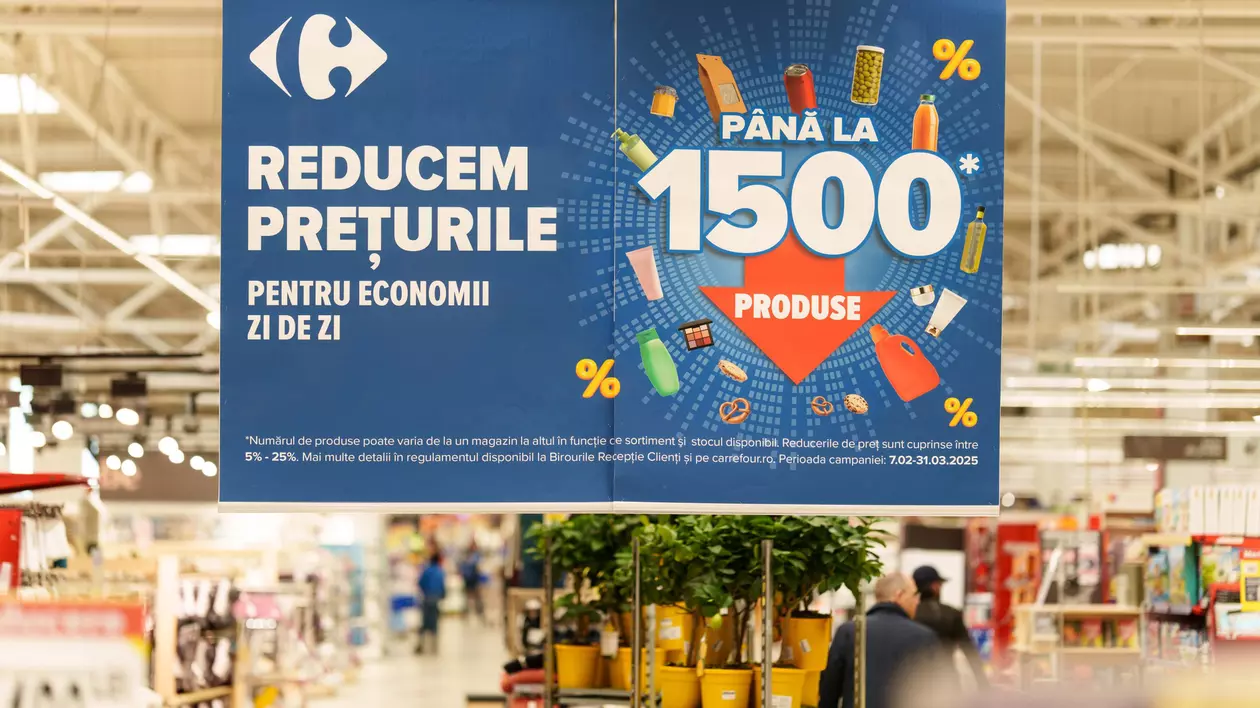 Super ofertă la Carrefour! Iată lista produselor pentru care vei plăti mai puțin