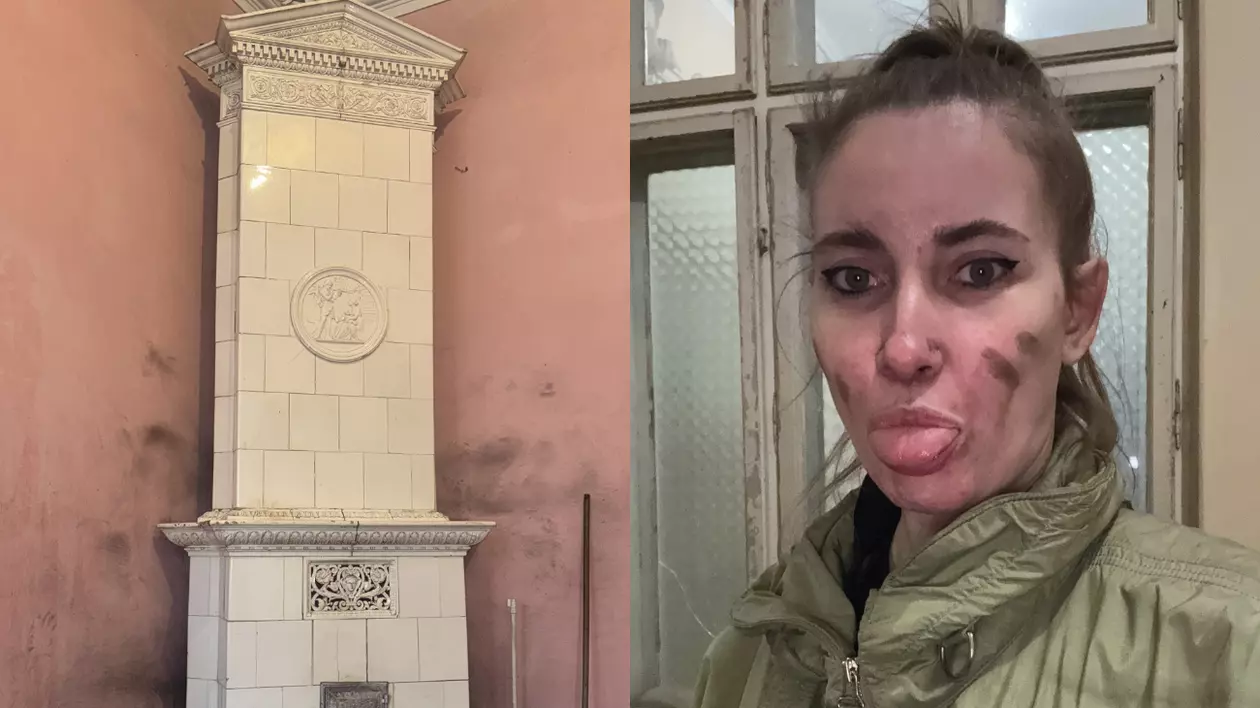 Iulia Albu în casa noua cumpărată