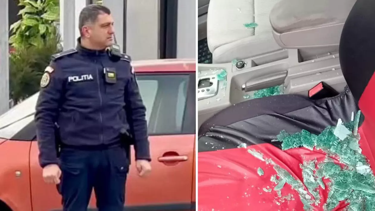 Cătălin a acționat rapid, salvând viața copilului. FOTO: Facebook/Poliția Română