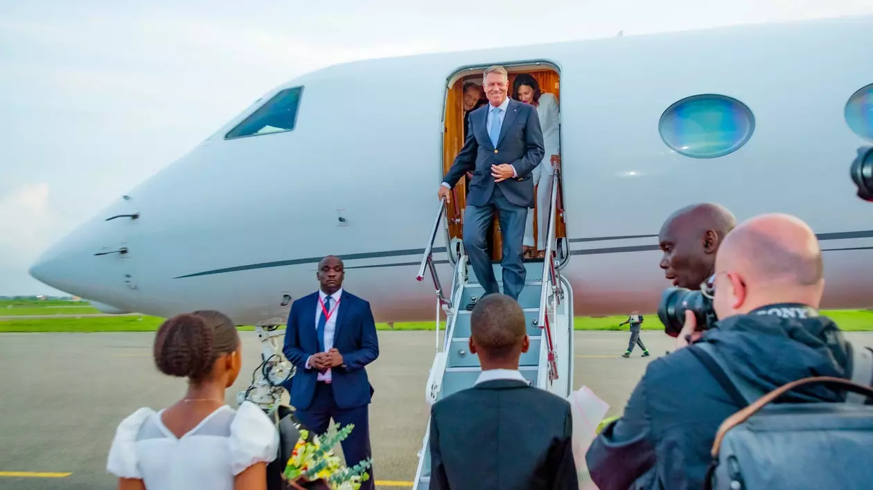 Klaus Iohannis, în Tanzania, în noiembrie 2023