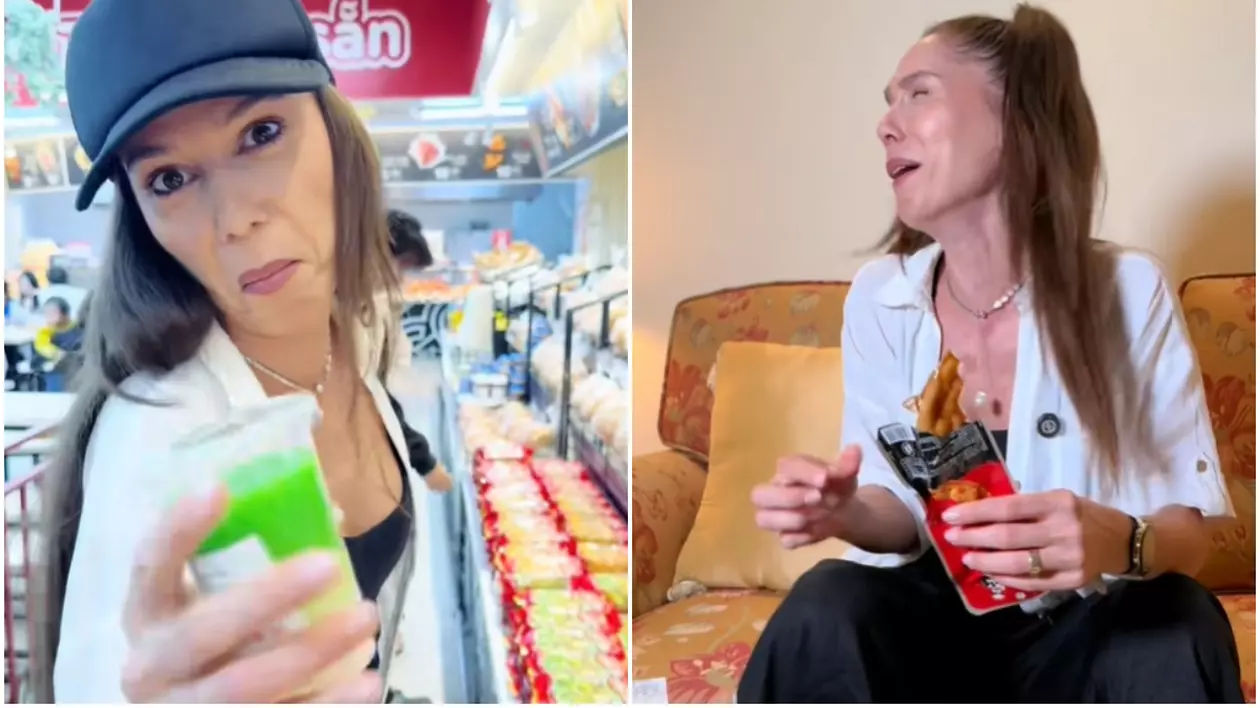 Irina Fodor a mâncat la Asia Express 2025 alimentele ciudate cumpărate din supermarket în Vietnam