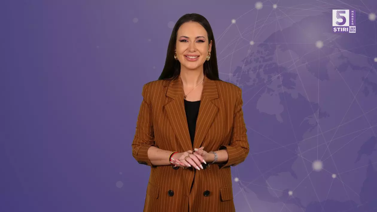 Denisa Macovei în emisiunea 5 Știri by Libertatea, 12 martie 2025.