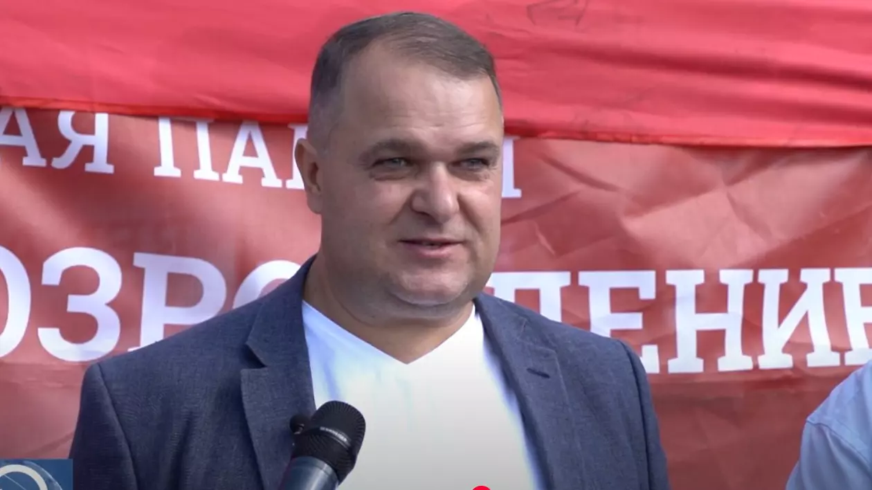 Deputatul moldovean Alexandr Nesterovschi Captură YouTube/ TV-Nord
