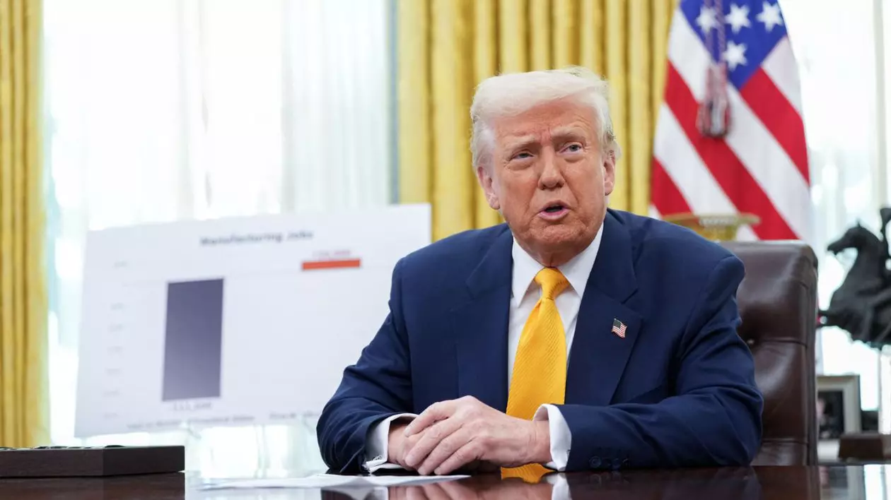 Donald Trump, conferință de presă în biroul Oval, 7 martie 2025