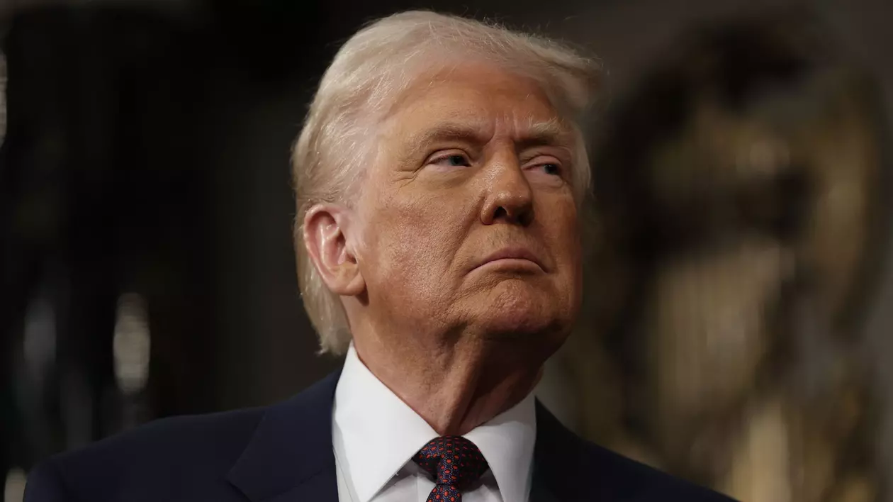 Donald Trump surprins înainte de a se adresa Congresului - 4 martie 2025